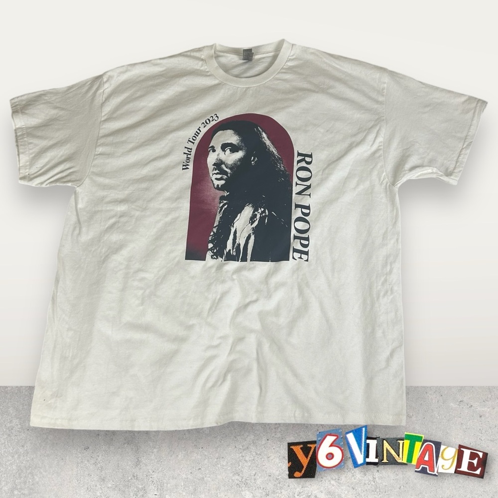 Double XL white Ron Pope World Tour 2023